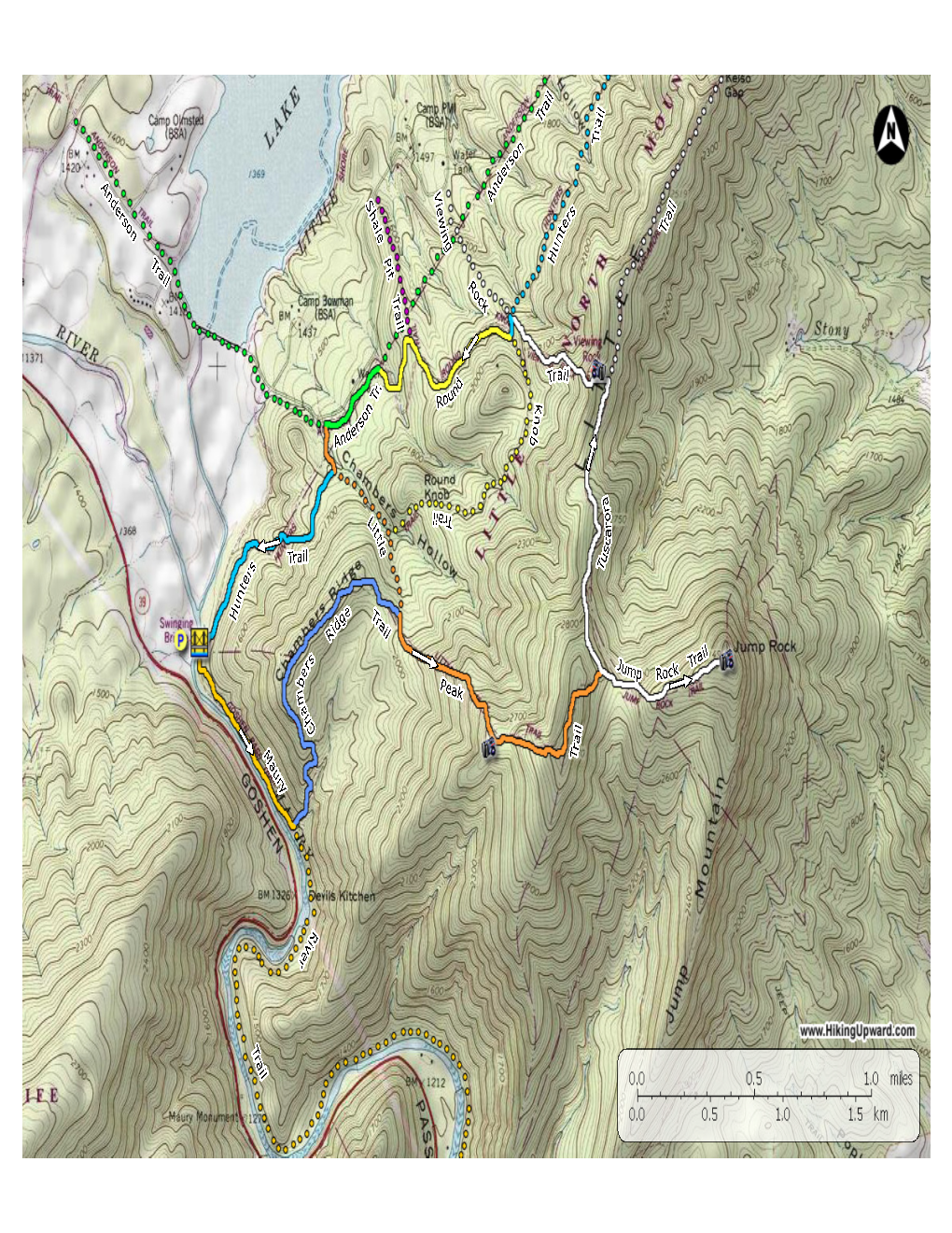 Goshen Pass/Jump Rock Hike