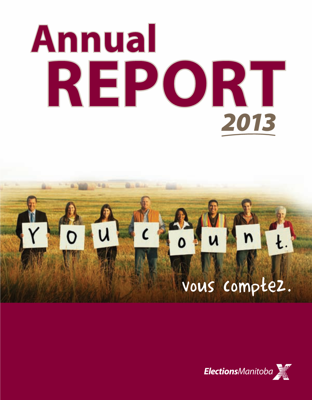 2013 Annual Report of the Chief Electoral Officer