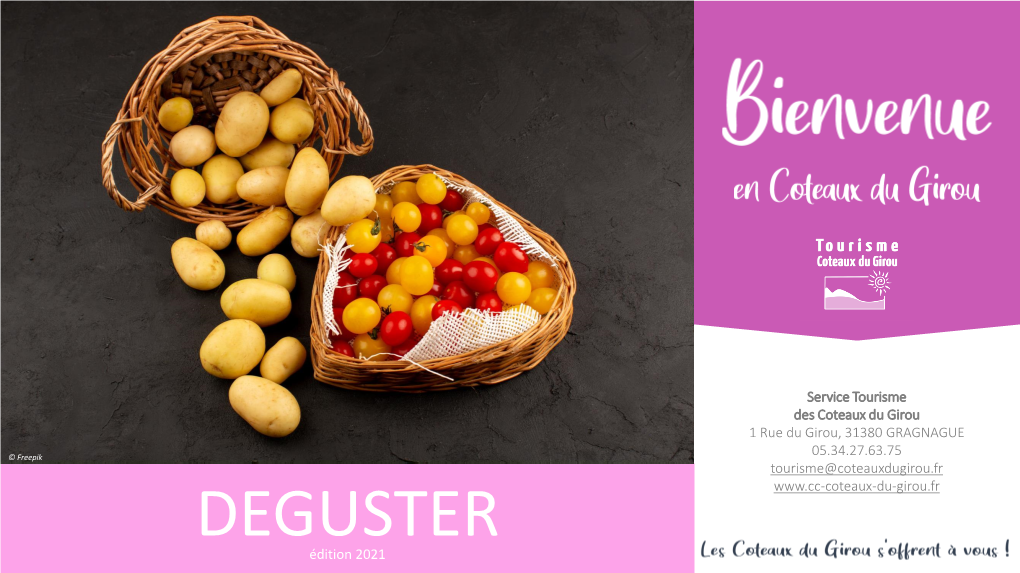 Guide Des Producteurs Et Marchés Des Coteaux Du Girou