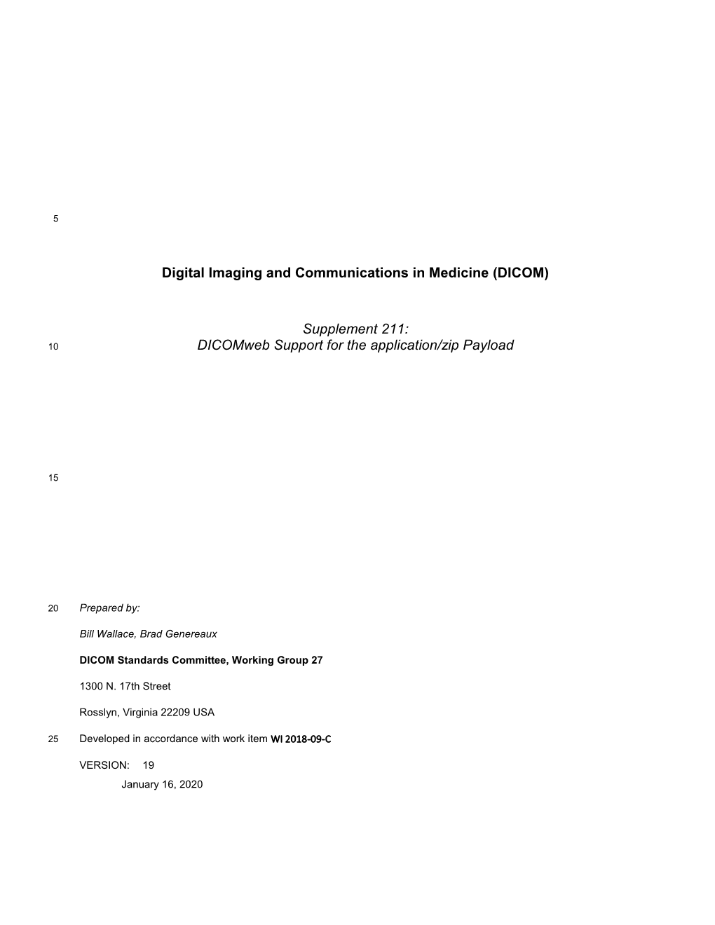 Supplement 211: Dicomweb Support for the Application/Zip Payload