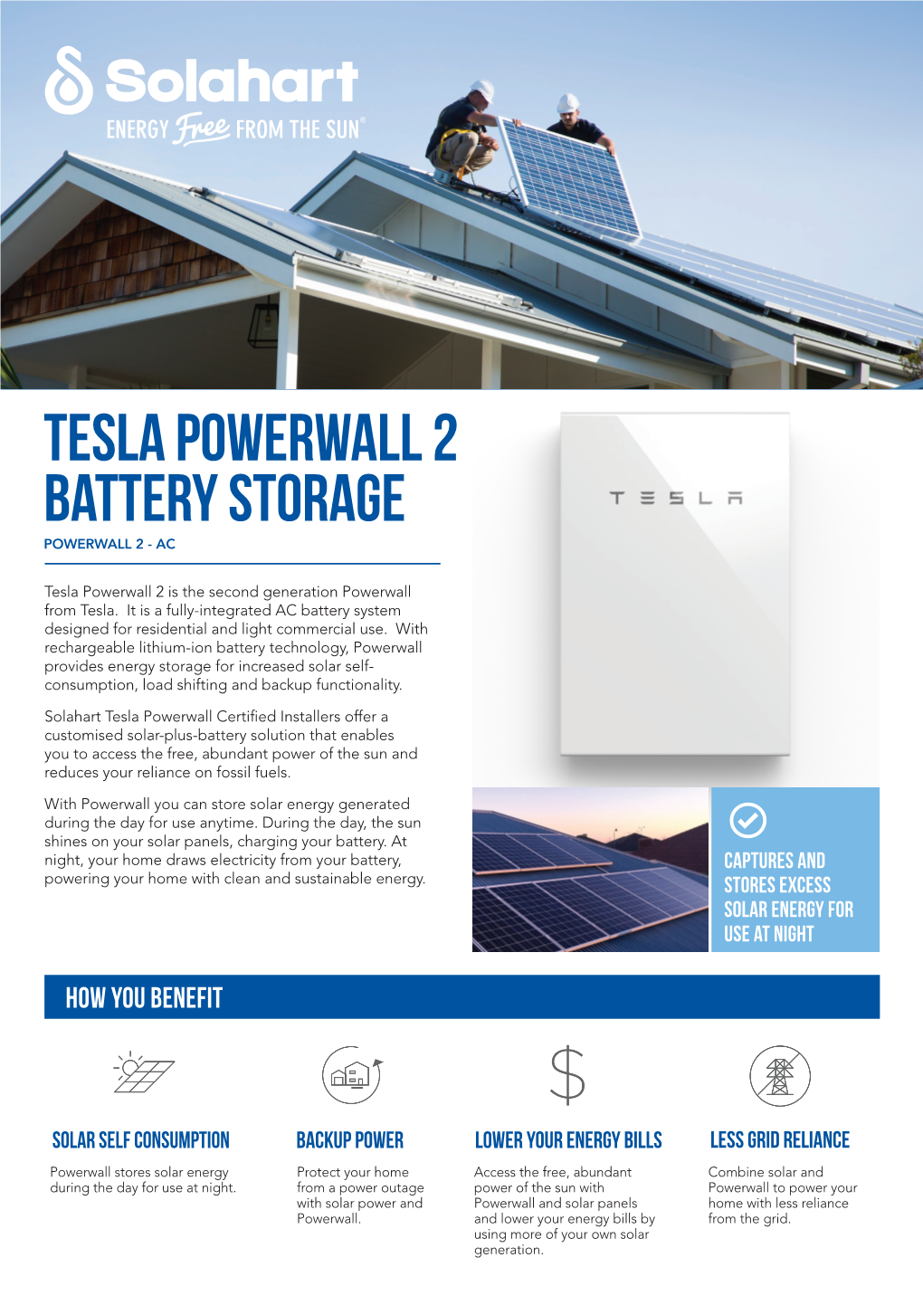 Tesla Powerwall 2 Battery Storage POWERWALL 2 - AC