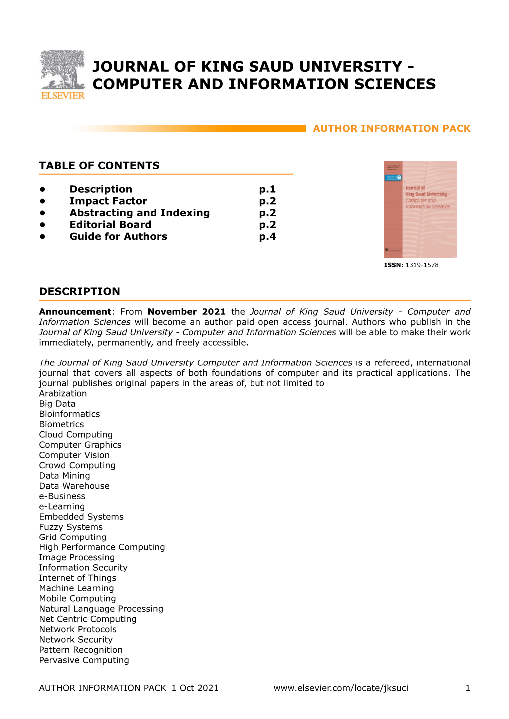 Journal of King Saud University - Computer and Information Sciences