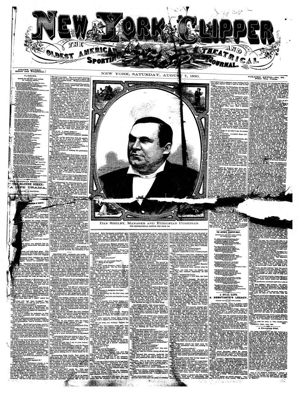 New York Clipper (August 1880)