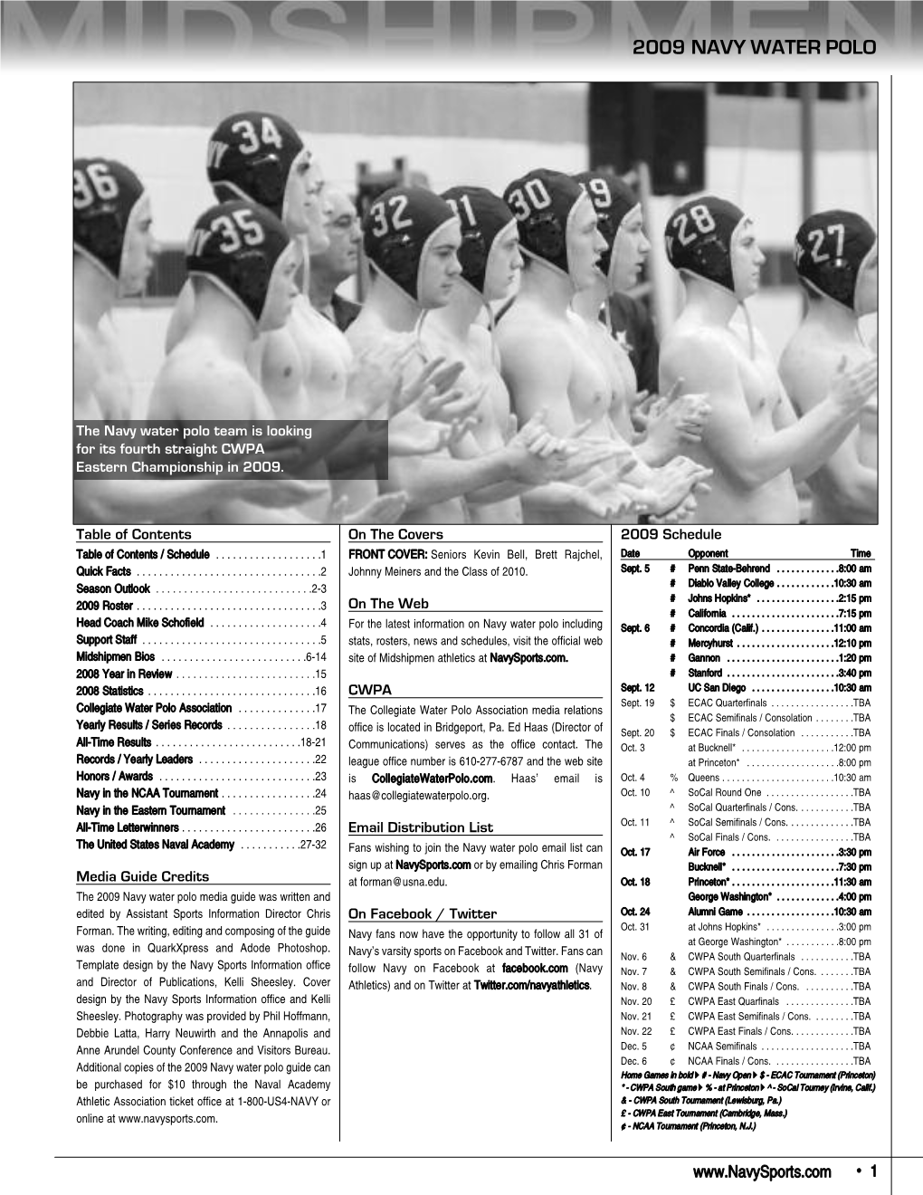 2009-10 Media Guides