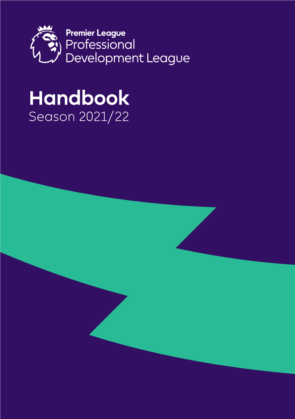 Handbook Season 2021/22 Professional Development League Contents