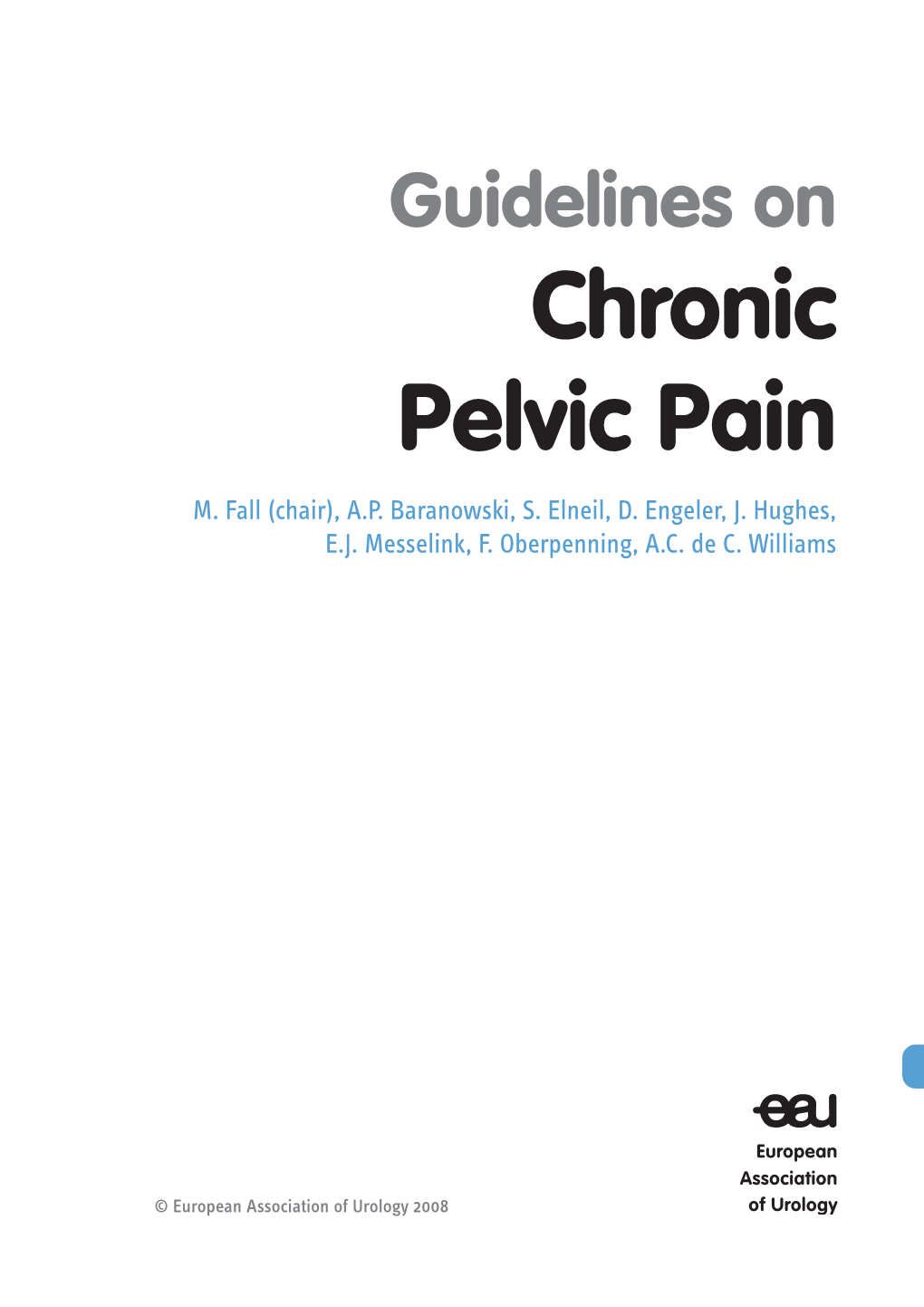 Chronic Pelvic Pain M