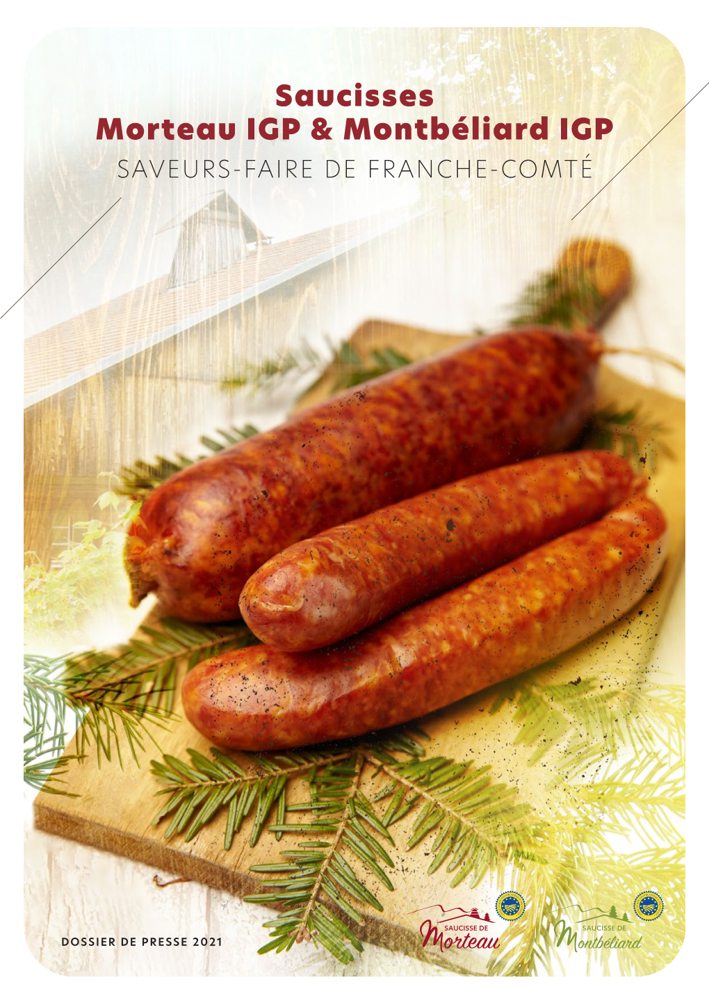 Saucisses Morteau IGP & Montbéliard