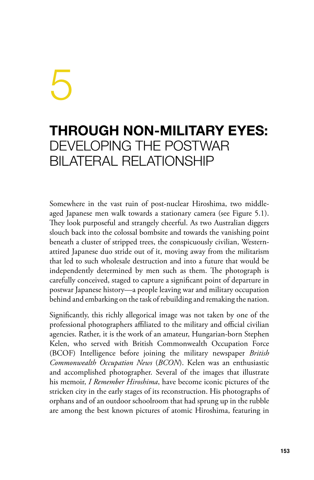 5. Through Non-Military Eyes: Developing the Postwar Bilateral