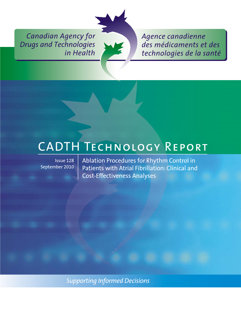 CADTH Technology Report