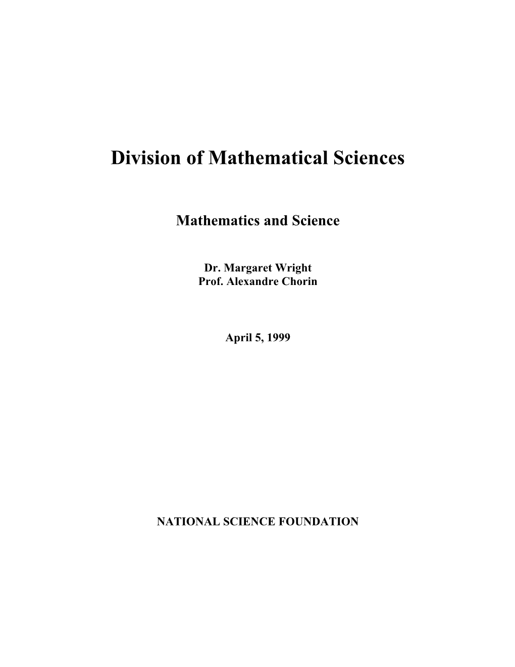 Mathematics and Science Footnote for Compactness, Throughout This