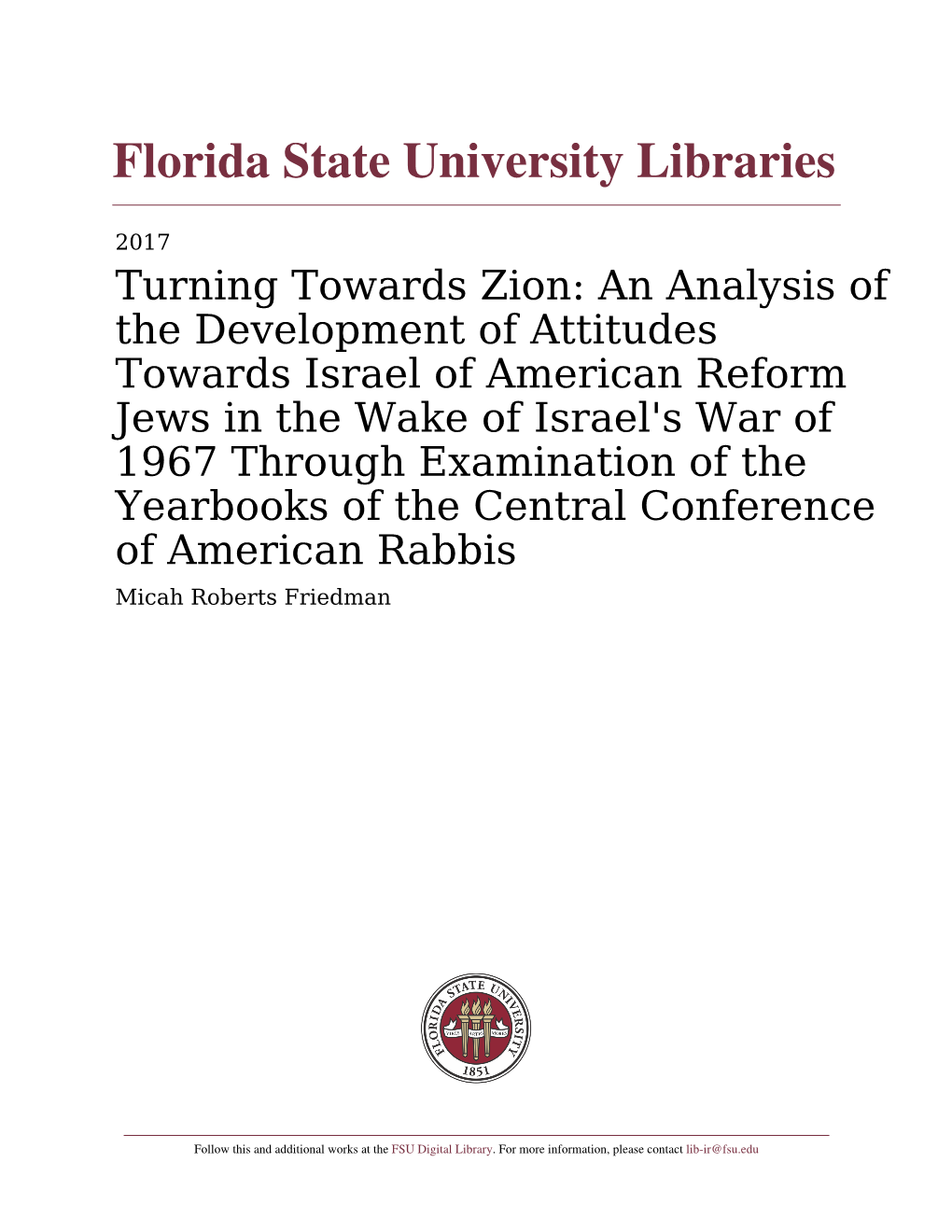 Florida State University Libraries