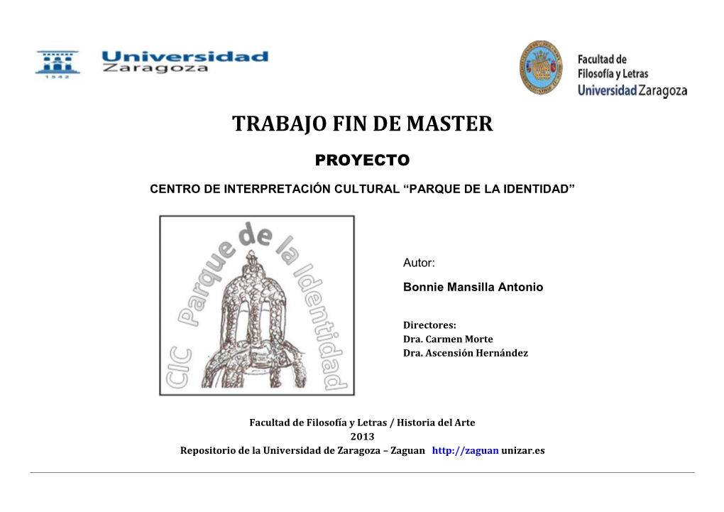 Trabajo Fin De Master