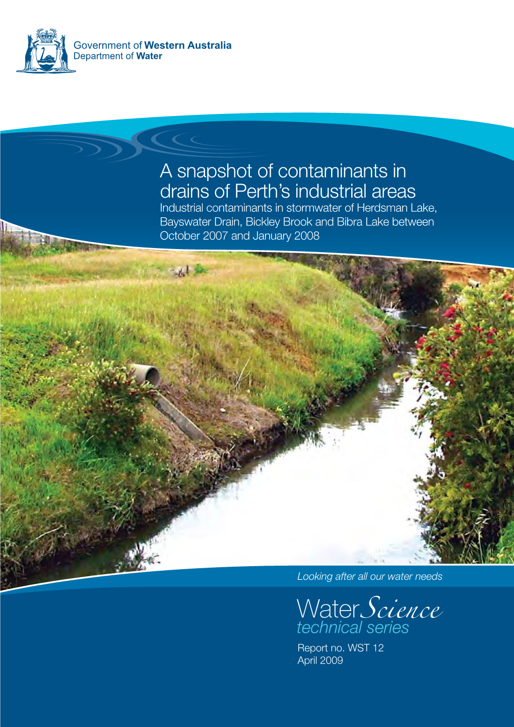A Snapshot of Contaminants in Drains of Perth's Industrial Areas