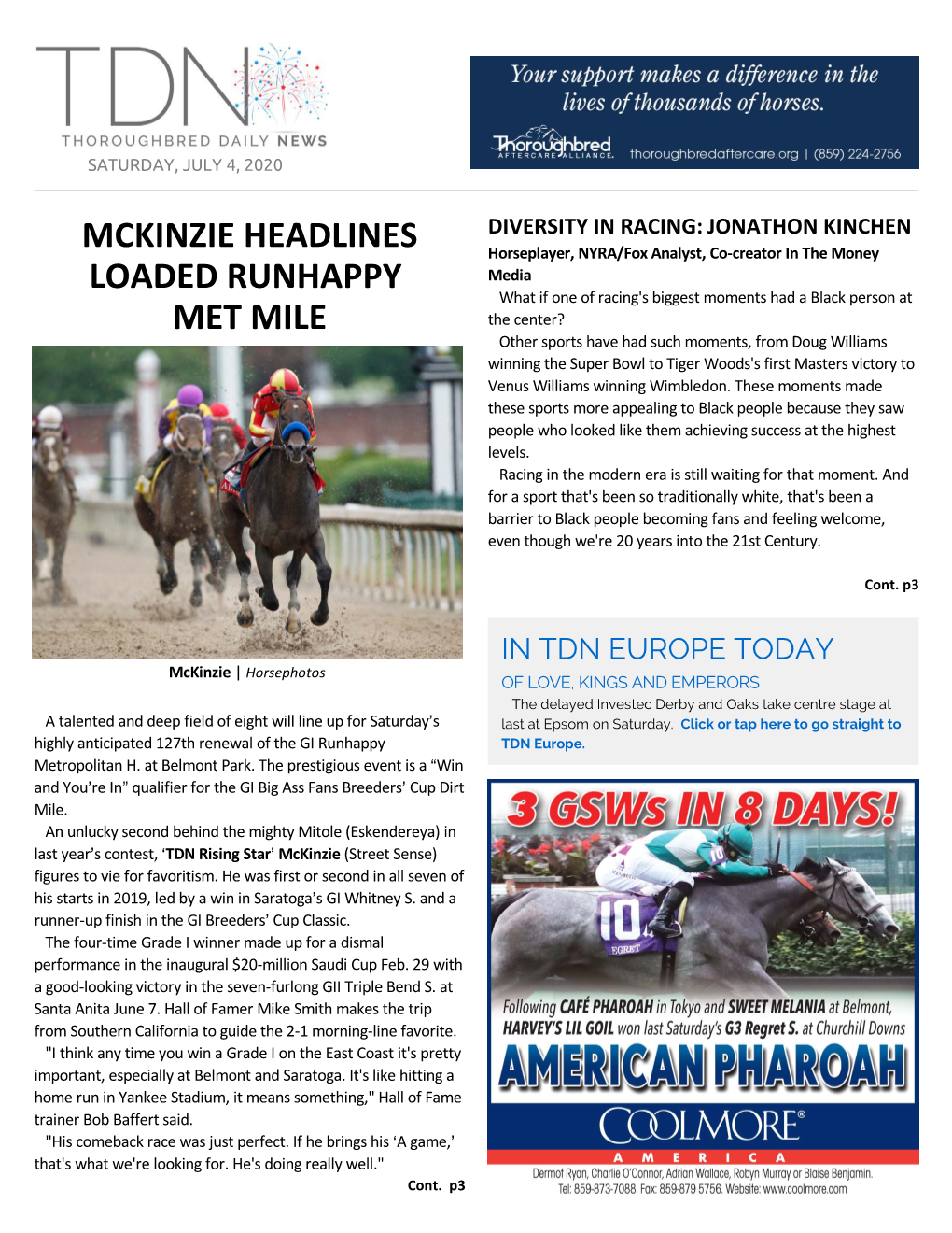 Mckinzie Headlines Loaded Runhappy Met Mile