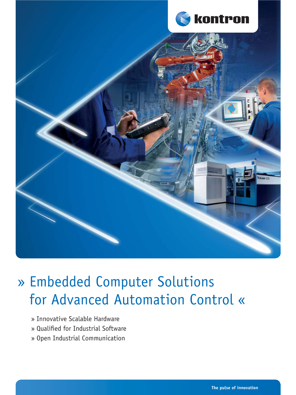 Embedded Computer Solutions for Advanced Automation Control «