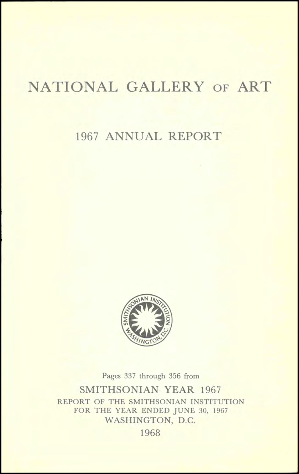 Annual Report 1967