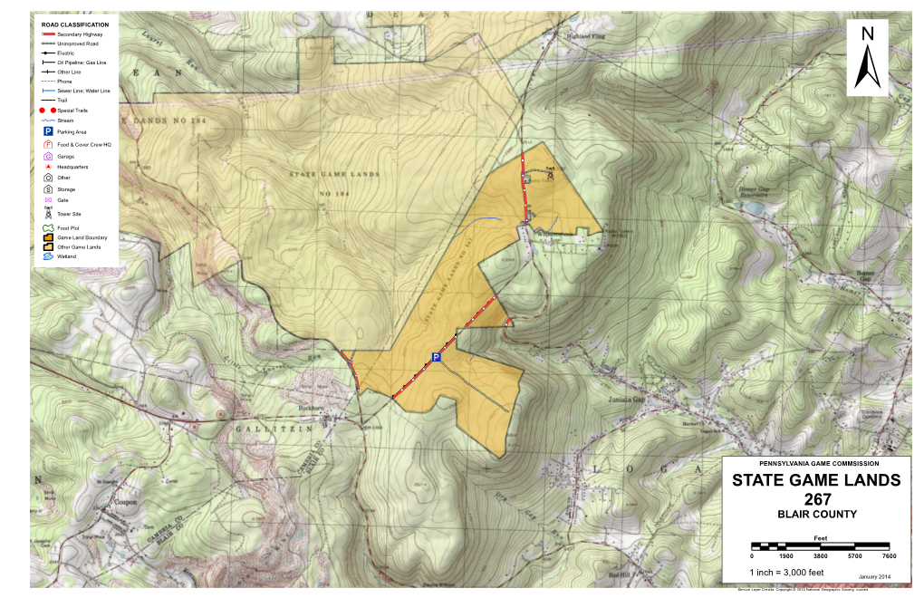 State Game Lands 267 Blair County