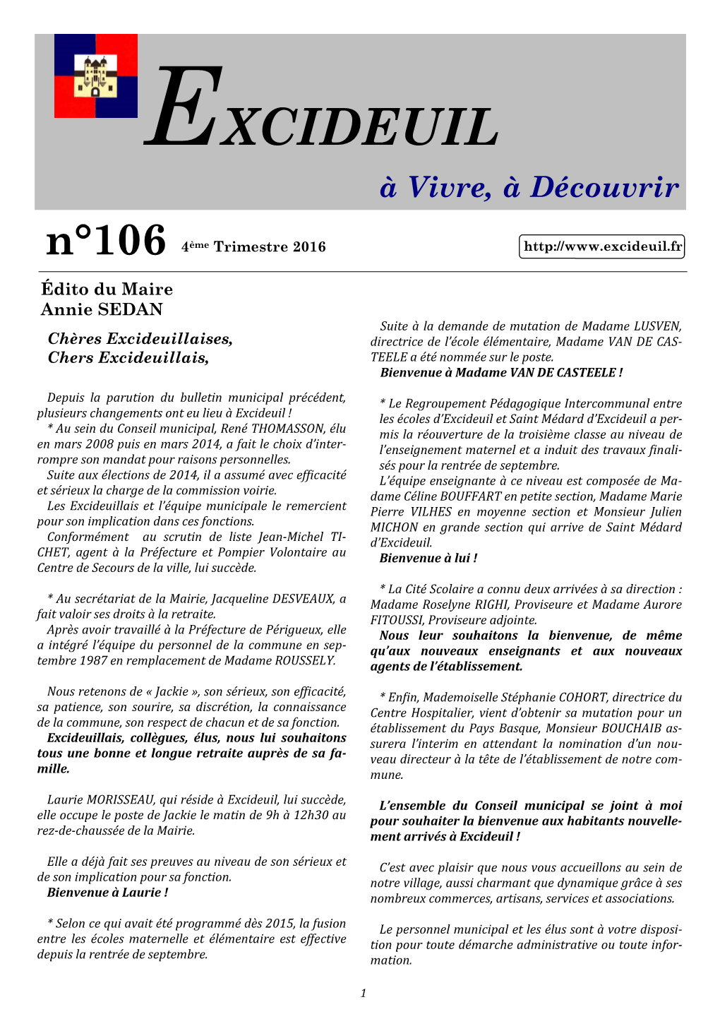 Bulletin 4Ème Trimestre1 2016