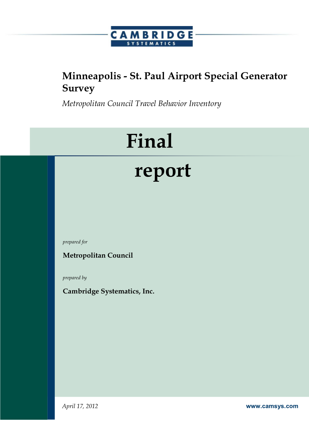 Airport Survey Report Final