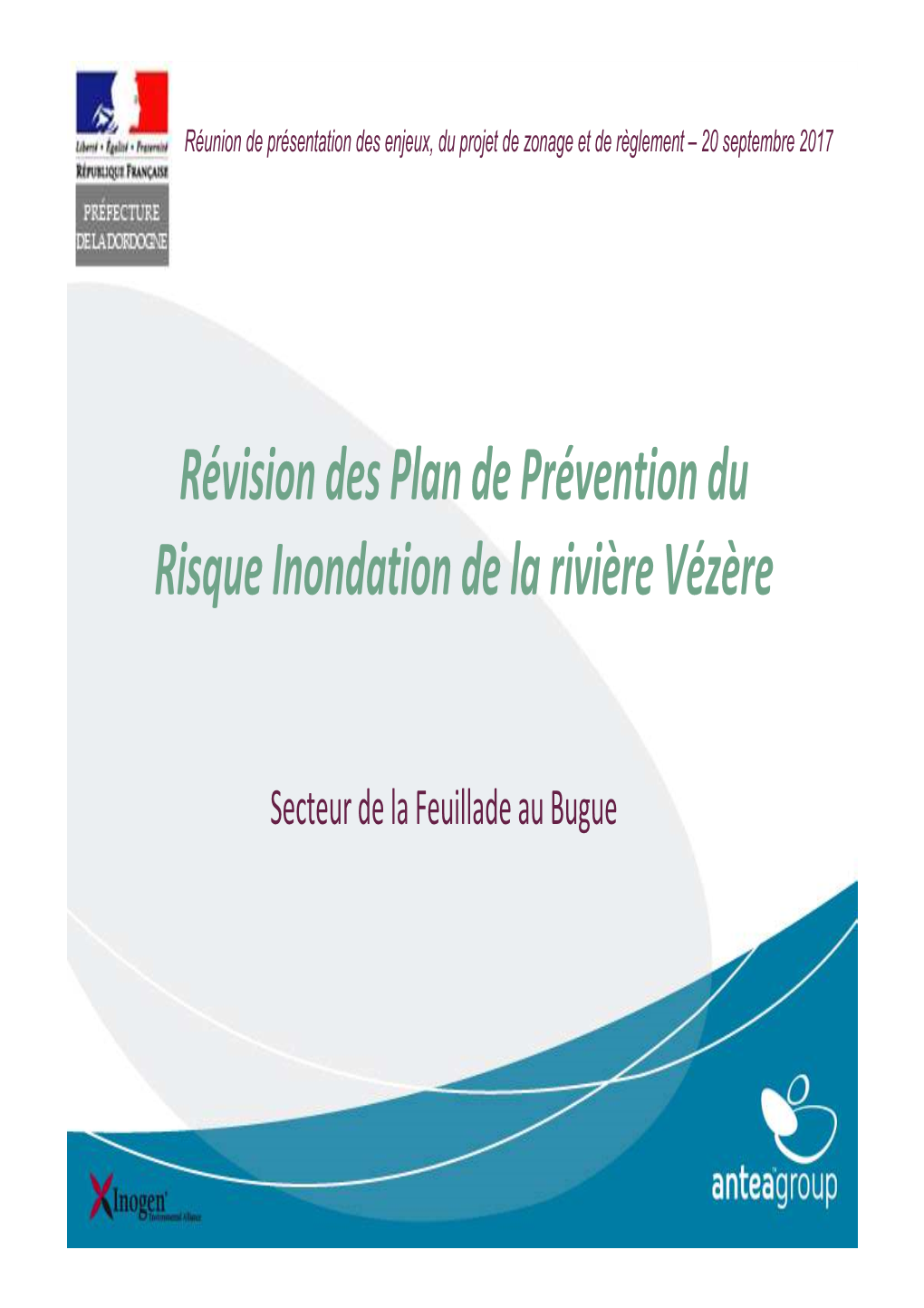 Révision Des Plan De Prévention Du Risque Inondation De La Rivière Vézère
