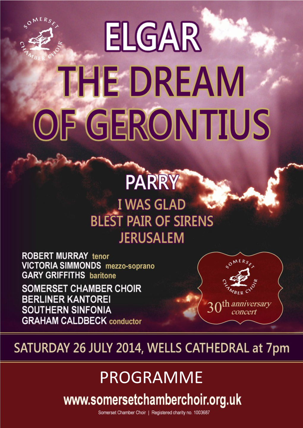 To View the Concert Programme