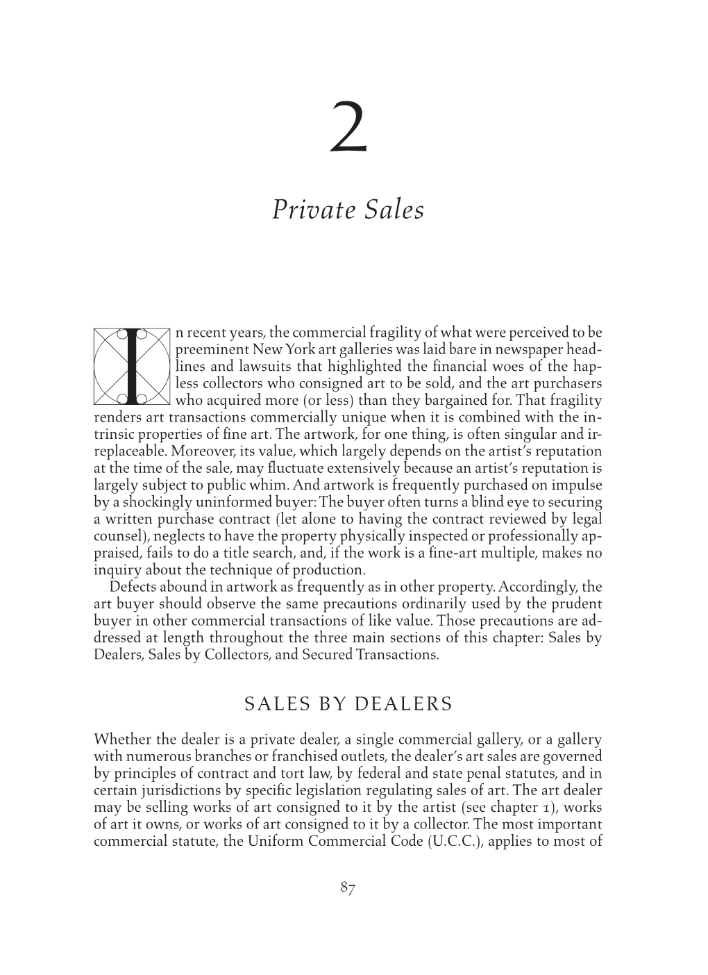 Private Sales