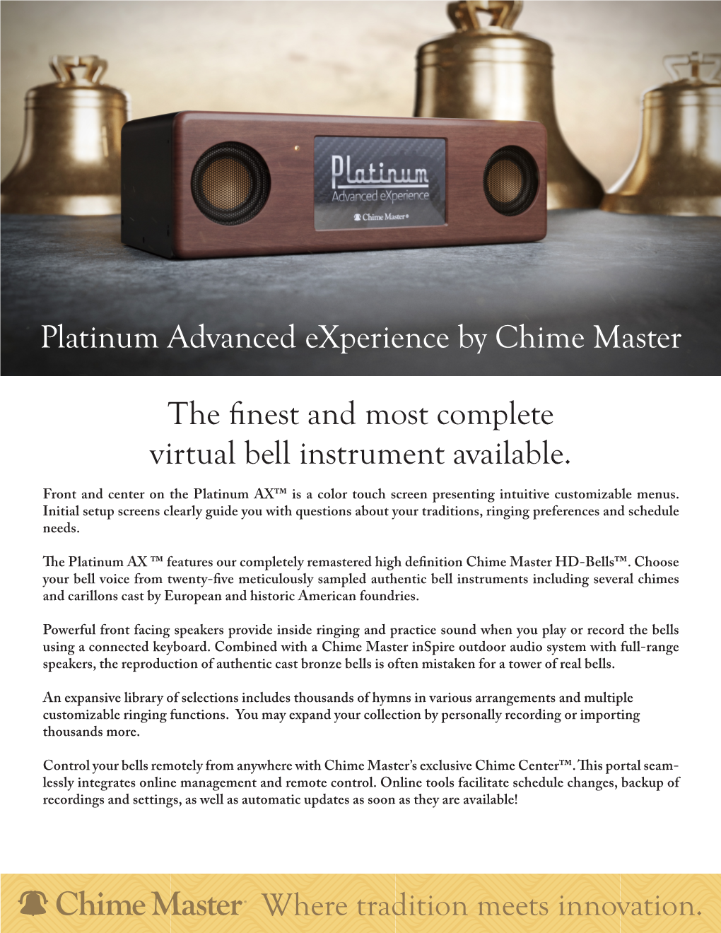 The Finest and Most Complete Virtual Bell Instrument Available