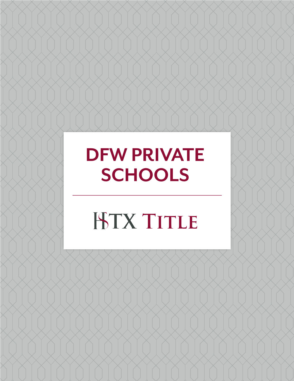 Dfw Private Schools Private Schools