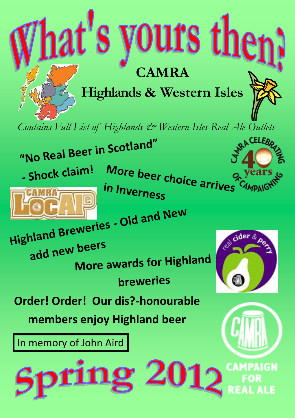 CAMRA Highlands & Western Isles