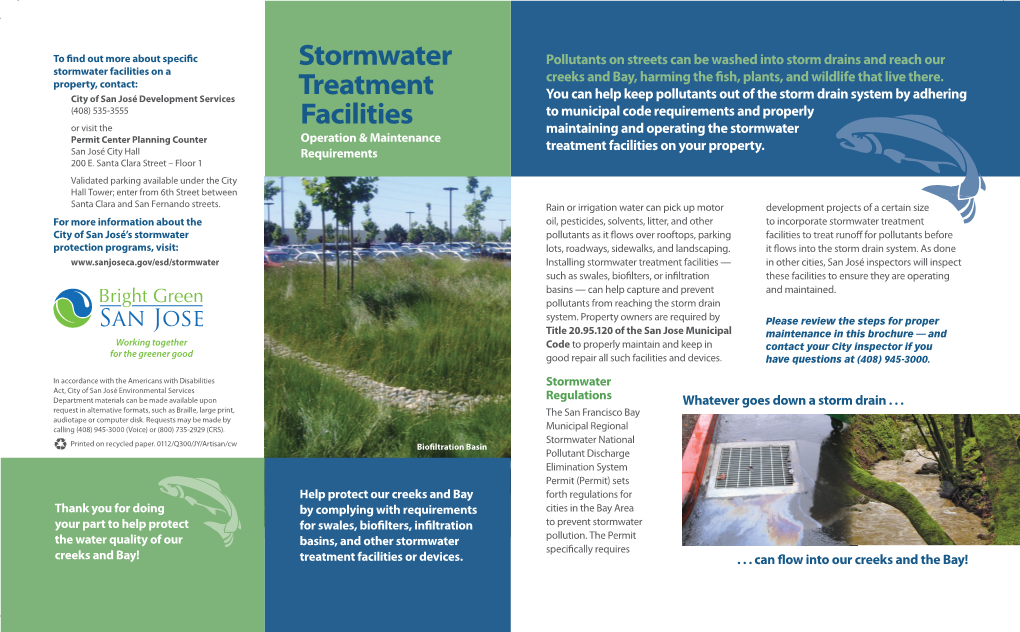 Stormwater Treatment Facilities