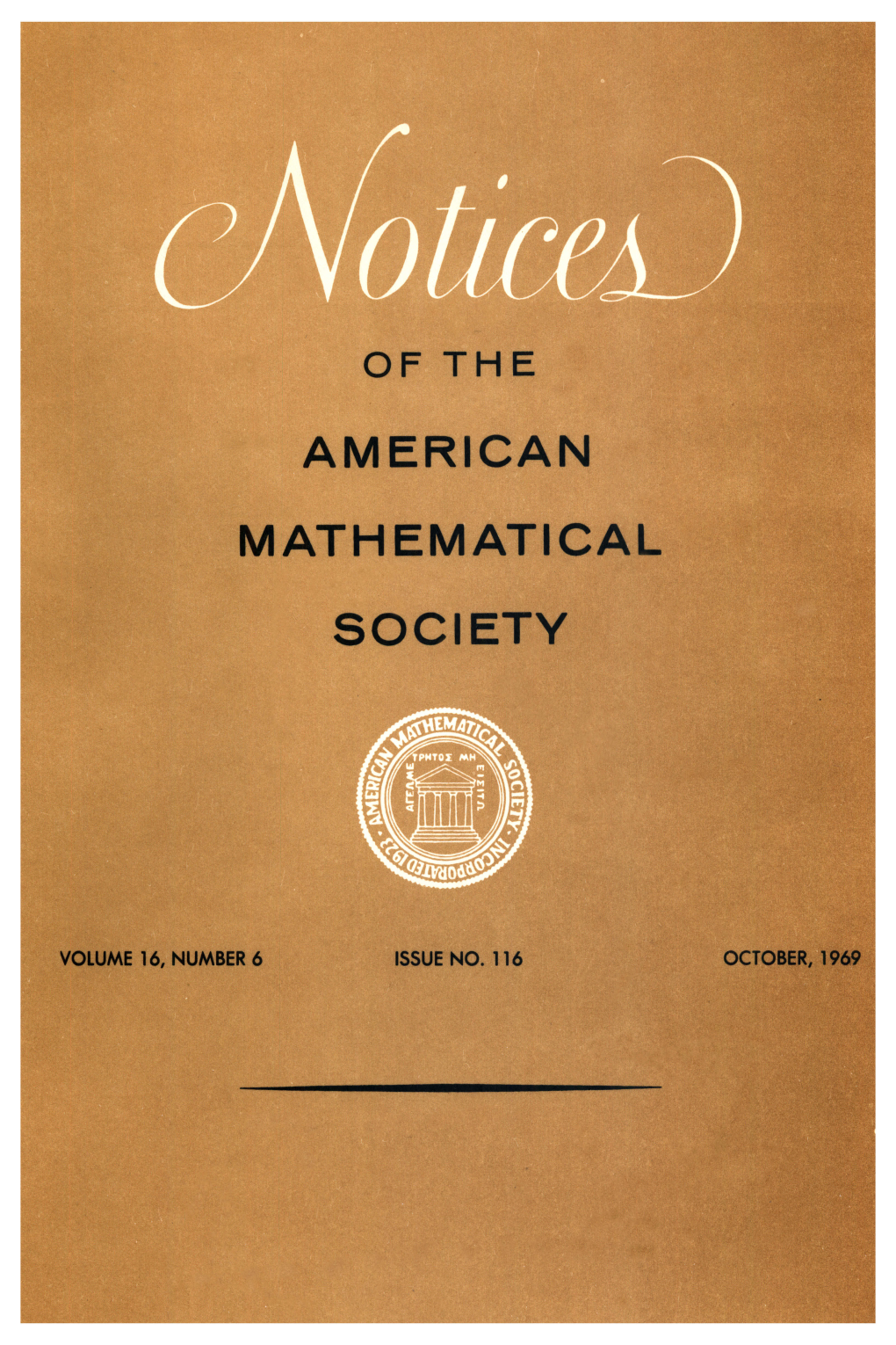 Notices of the American Mathematical Society