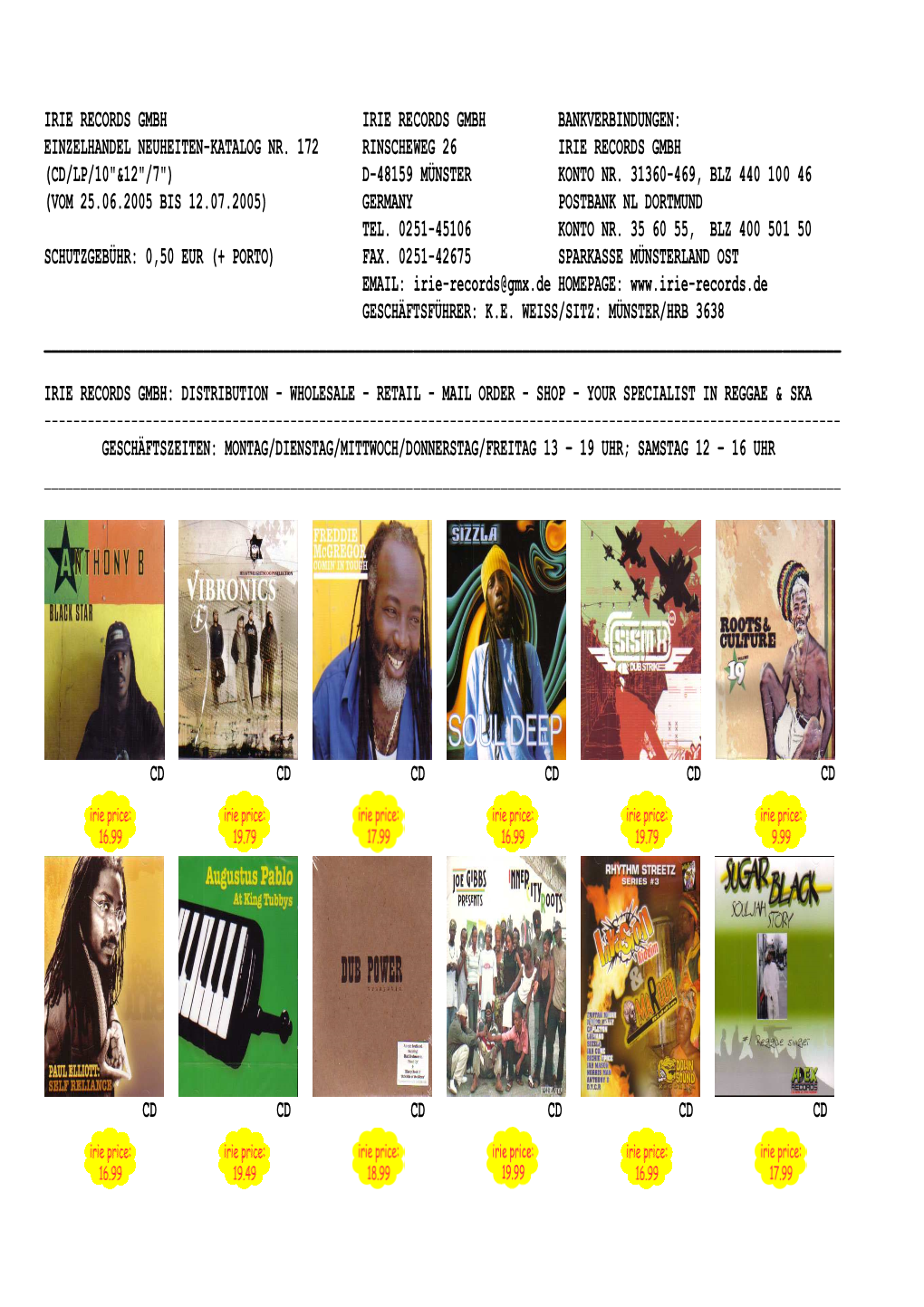 Neue Ware Mail-Order Katalog Einzelhandel 07-05 #1