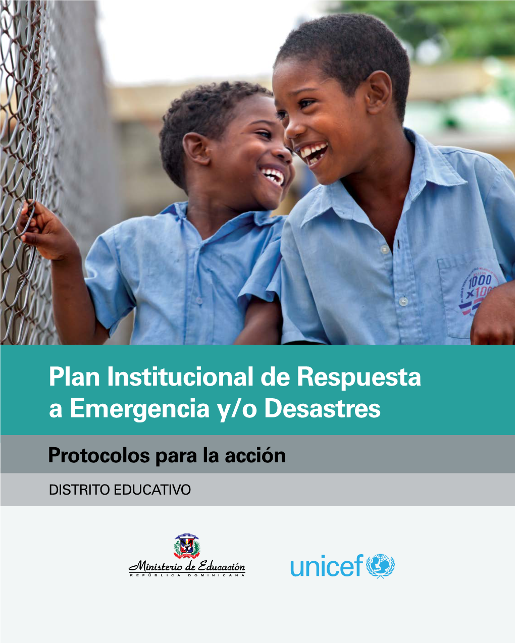 Plan Institucional De Respuesta a Emergencia Y/O Desastres