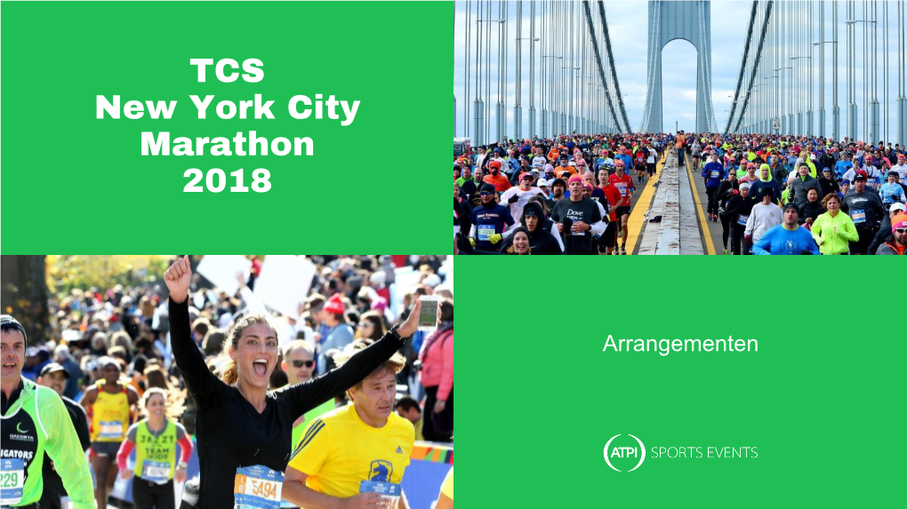 TCS New York City Marathon 2018