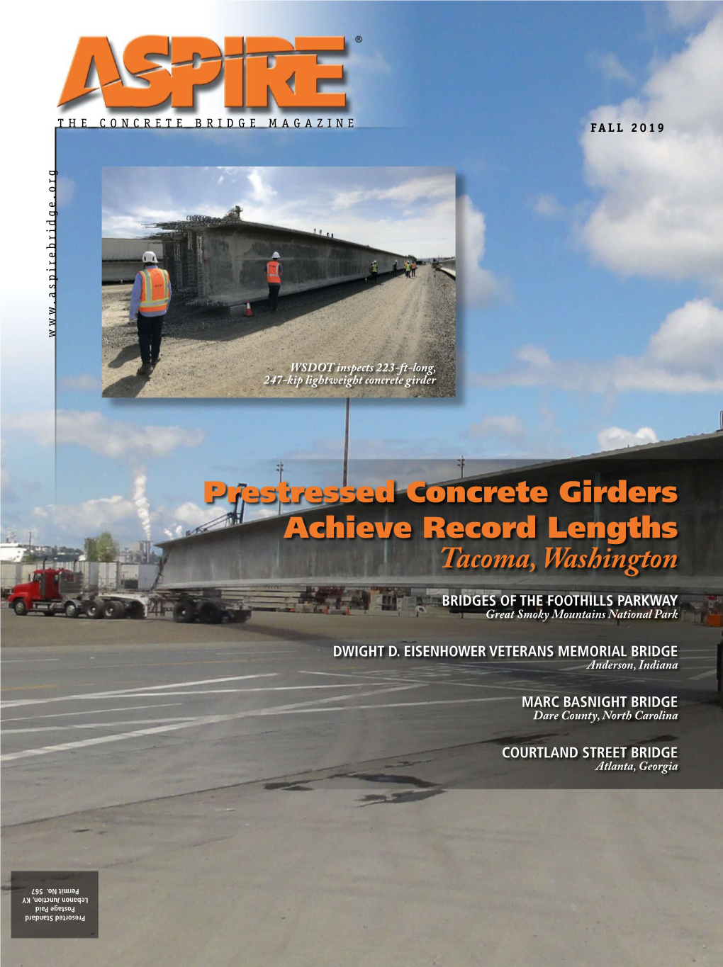 Prestressed Concrete Girders Achieve Record Lengths Tacoma, Washington