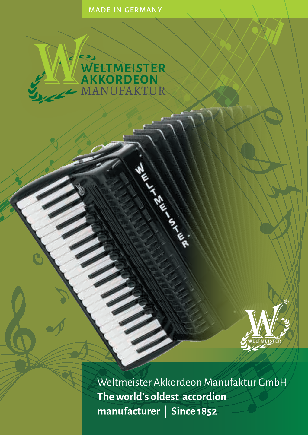 Weltmeister Akkordeon Manufaktur Gmbh the World's Oldest Accordion