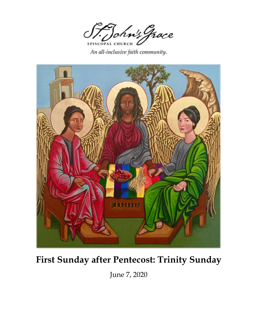 First Sunday After Pentecost: Trinity Sunday June 7, 2020