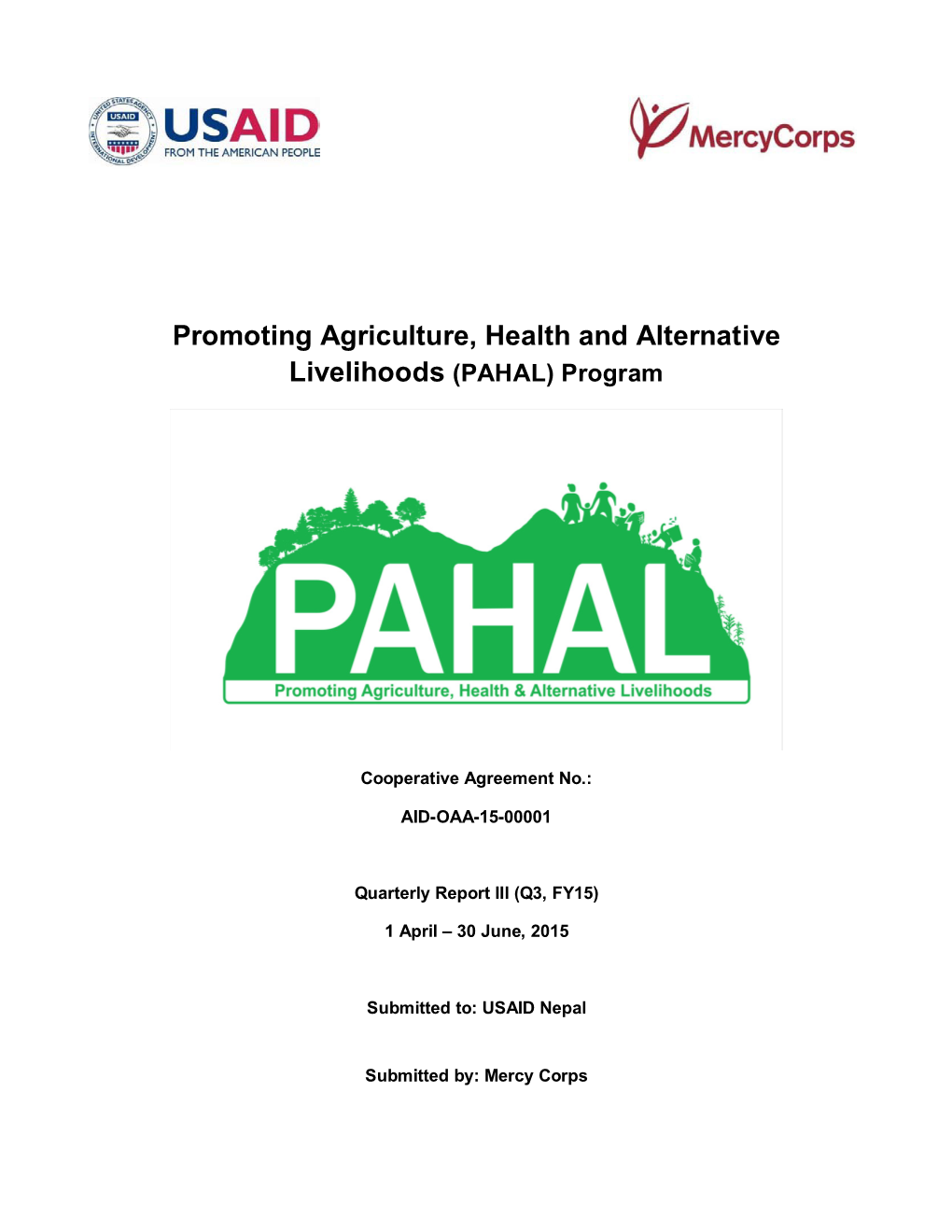 PAHAL) Program