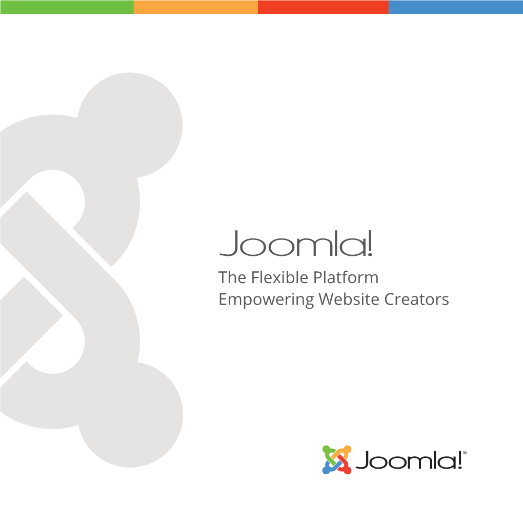 The Joomla Brochure