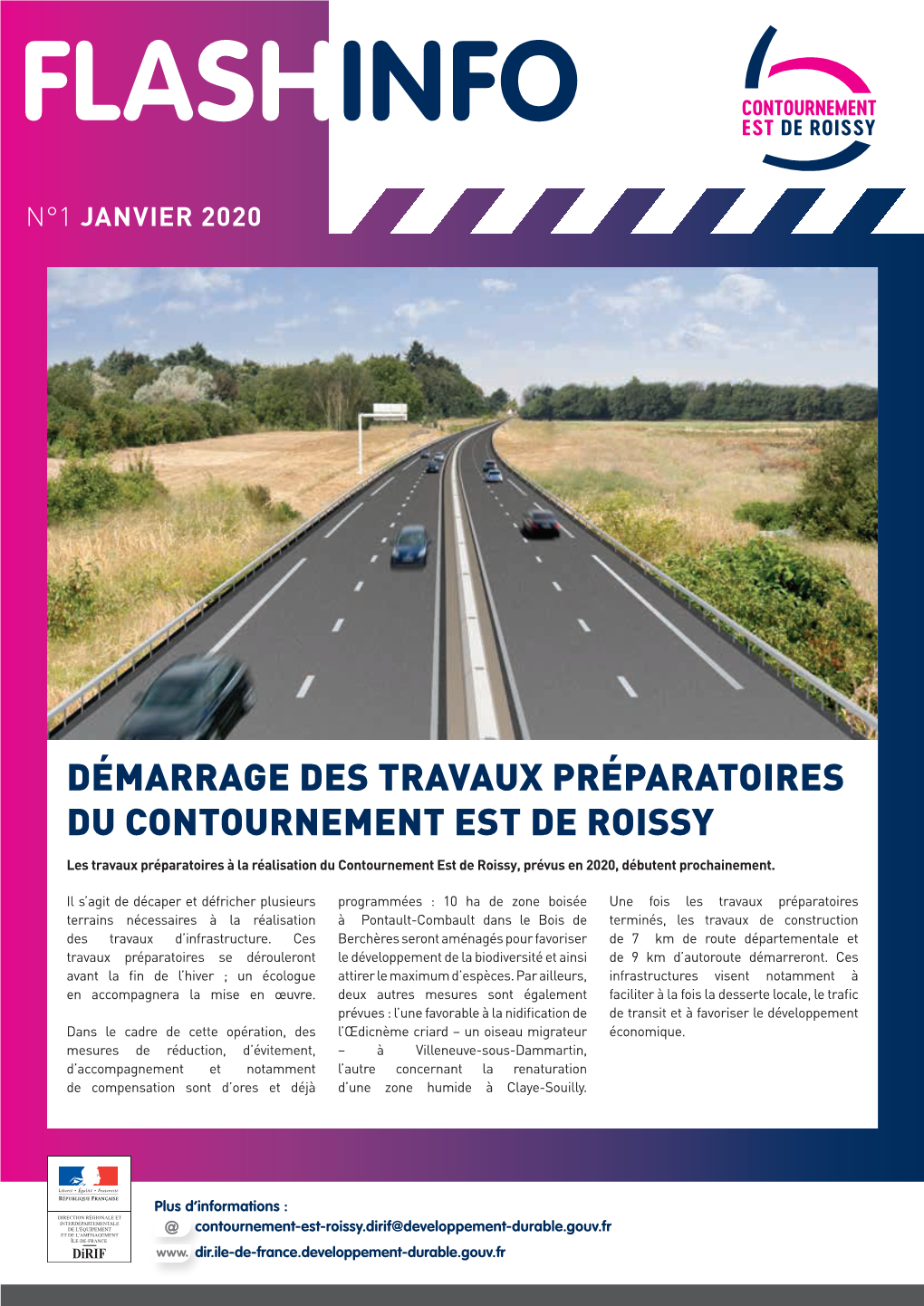 Démarrage Des Travaux Préparatoires Du Contournement Est De Roissy