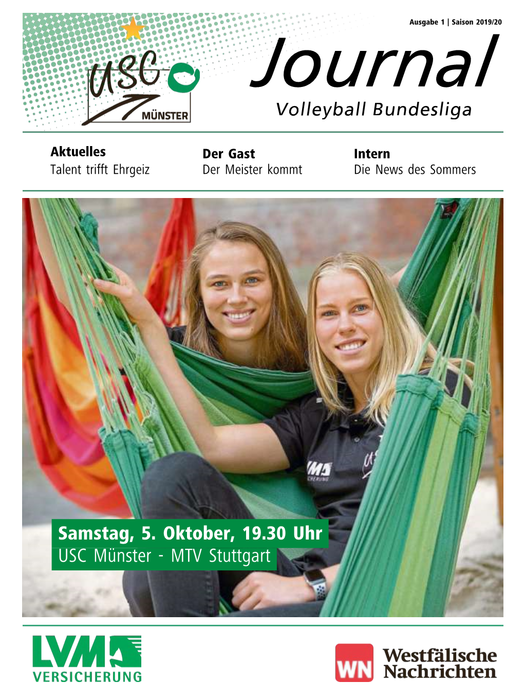 MTV Stuttgart Samstag, 5. Oktober, 19.30