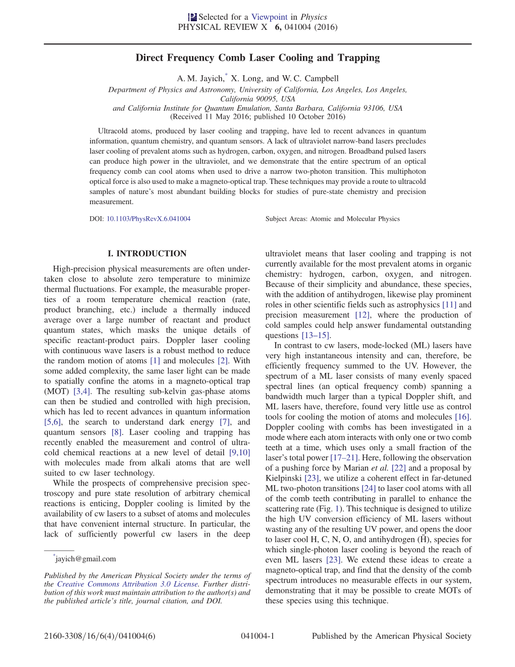 Direct Frequency Comb Laser Cooling and Trapping