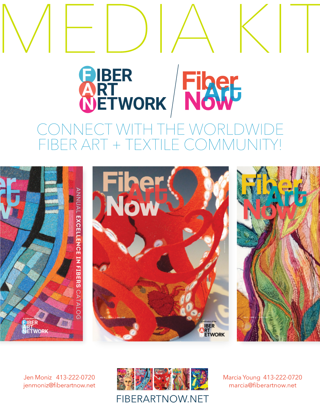 Fiber Art Network/ Fiber Art Now Brand 7,100 Is the Only Organization of Its Kind