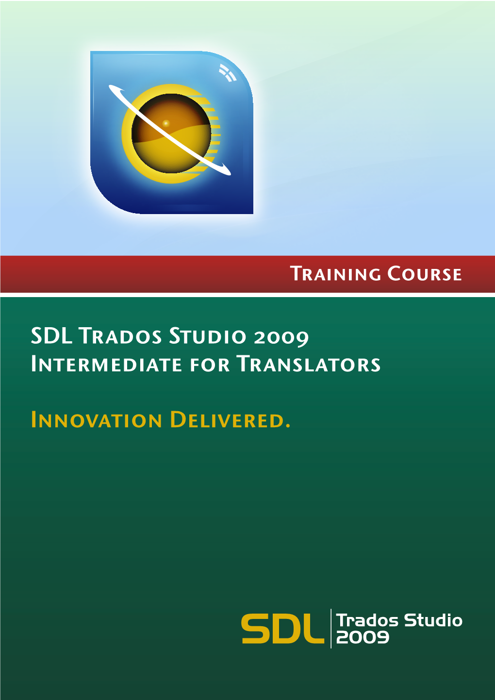 SDL Trados Studio Intermediate.Book