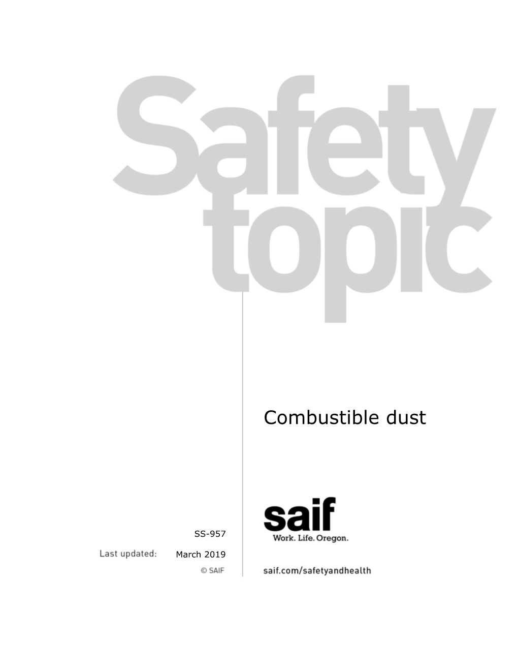 Combustible Dust