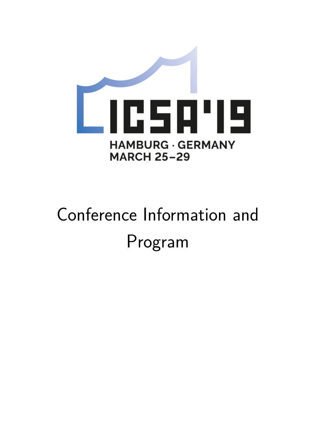 Conference Information and Program