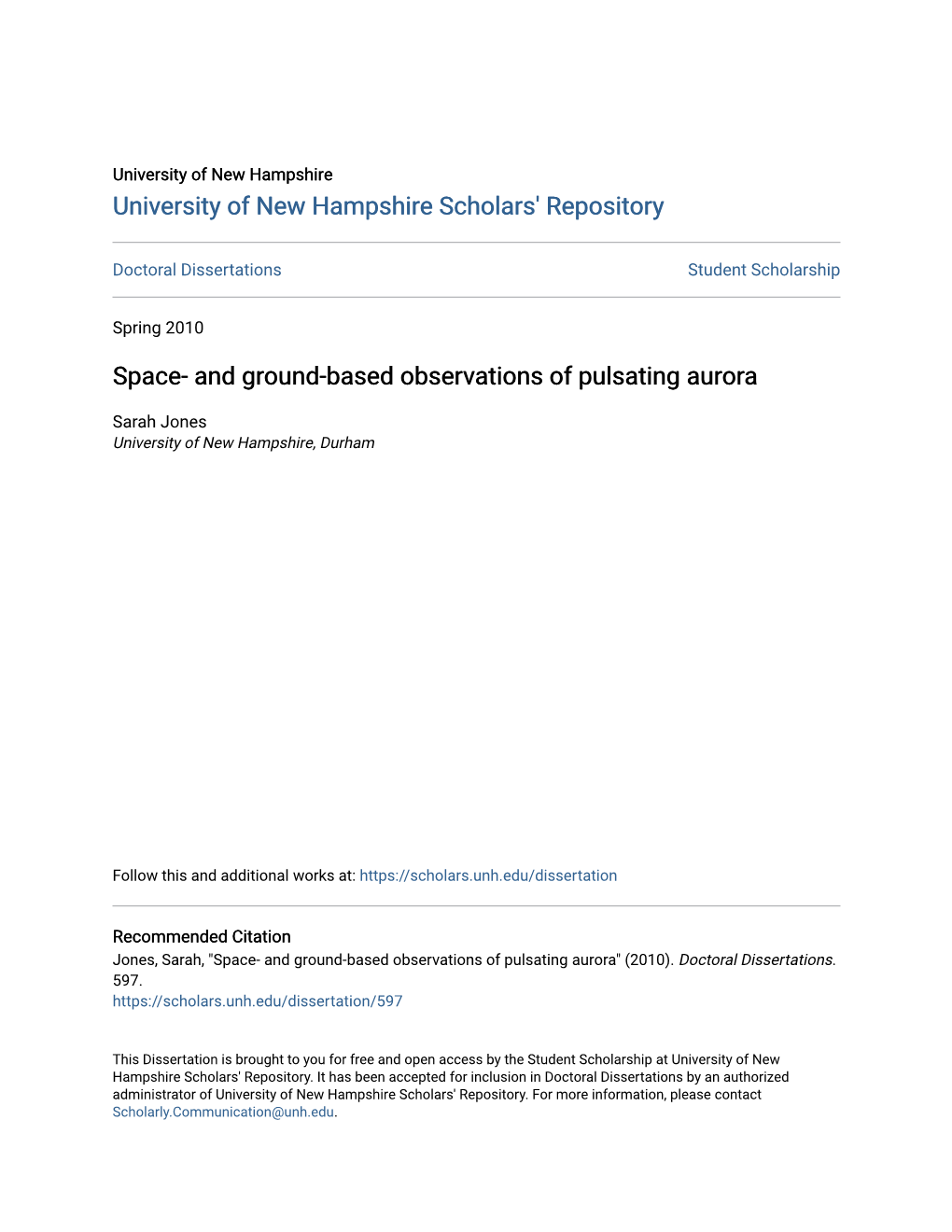 And Ground-Based Observations of Pulsating Aurora