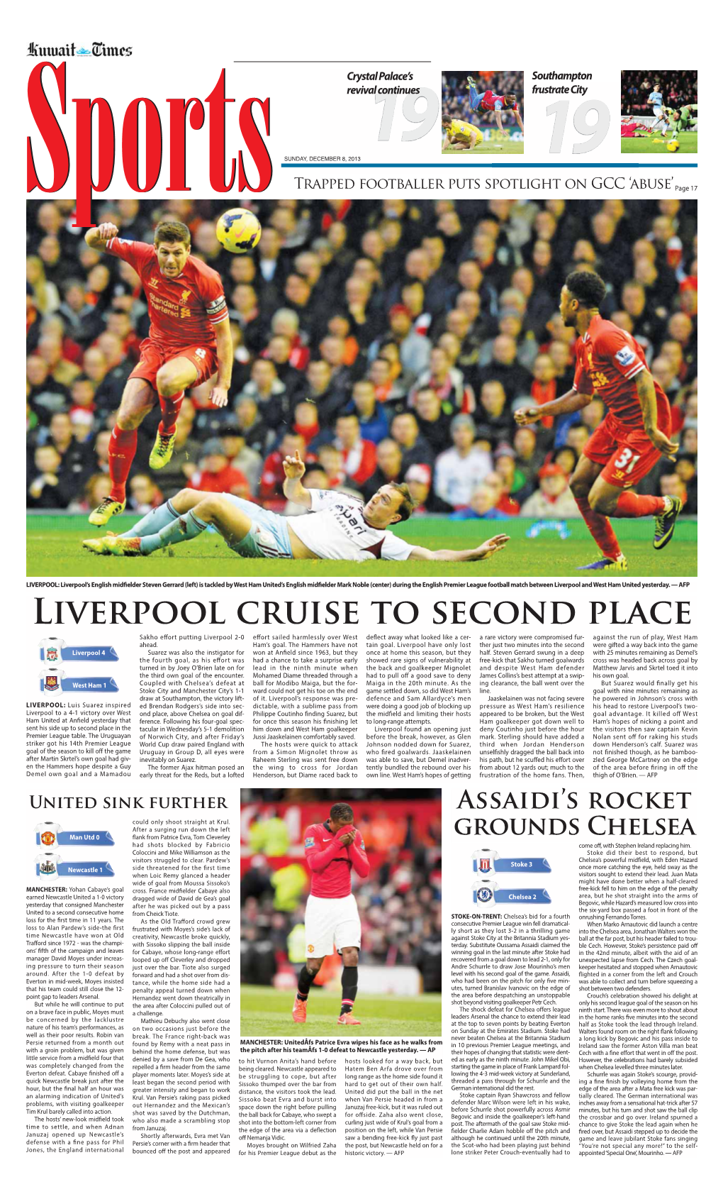 Liverpool Cruise to Second Place