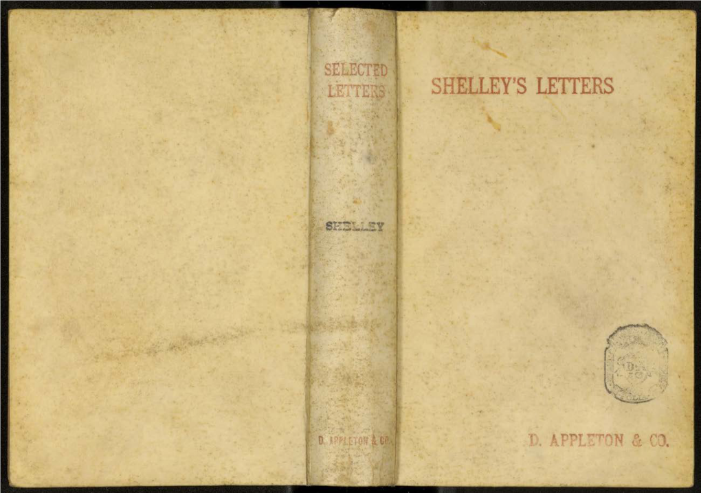 Select Letters of Percy Bysshe Shelley