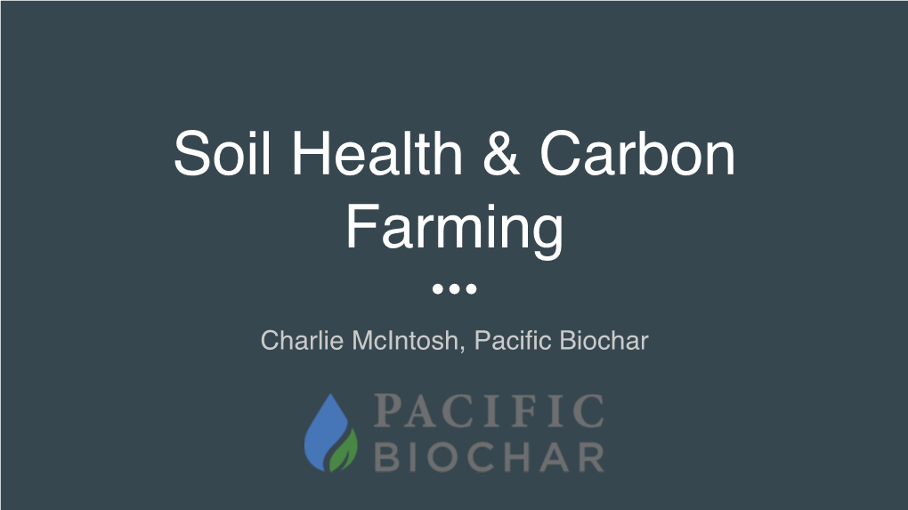 Pacific Biochar What Is Biochar?